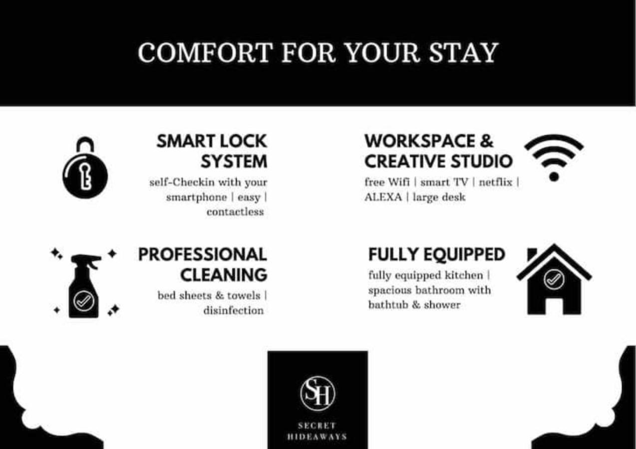 Secret Hideaways Cozystudio Superior Apartments Mit Wifi L 450M Bis Uni L Messe L Flughafen L Zoo Ντούισμπουργκ Εξωτερικό φωτογραφία